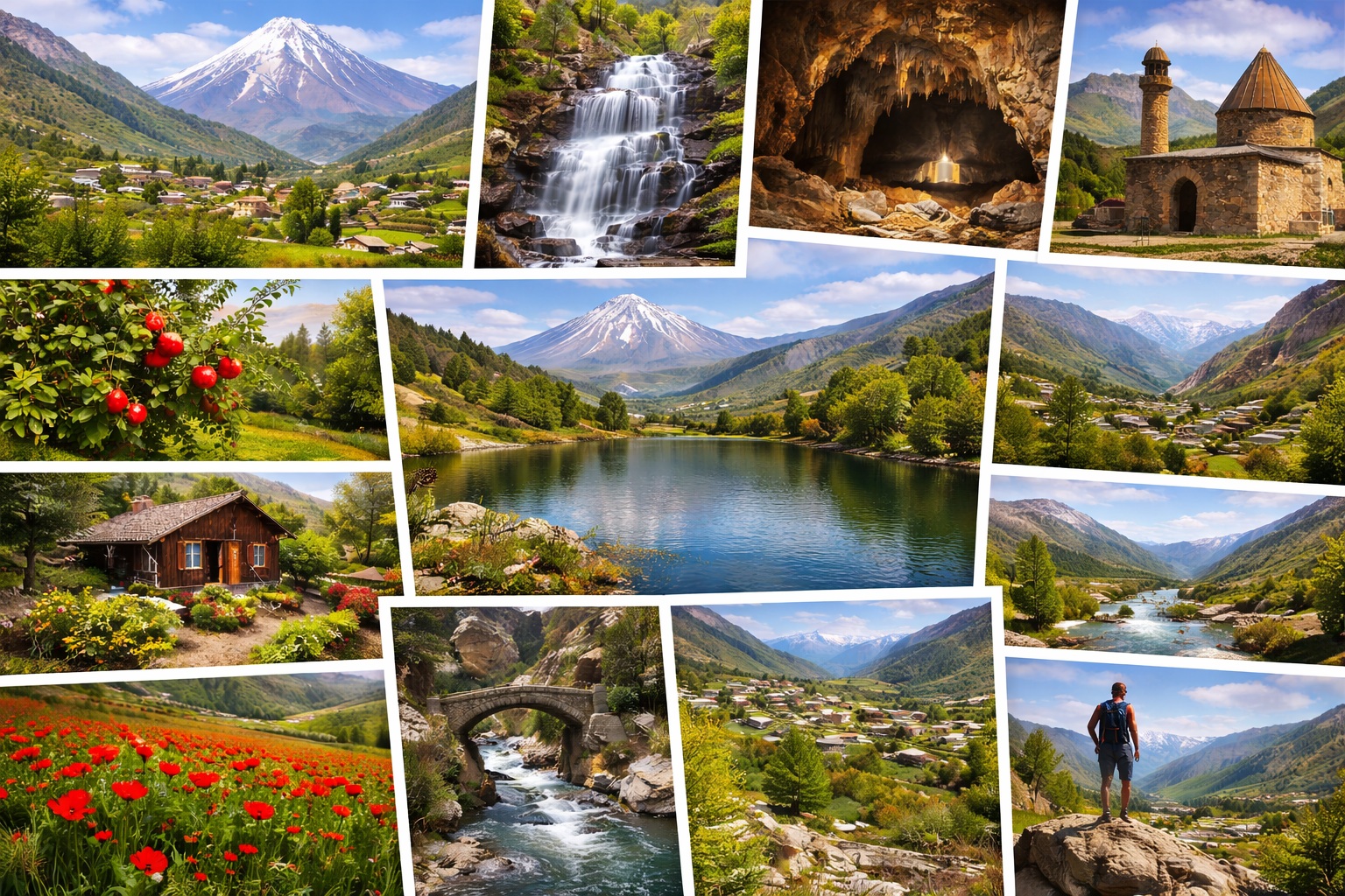 روستاهای خوش آب و هوای دماوند